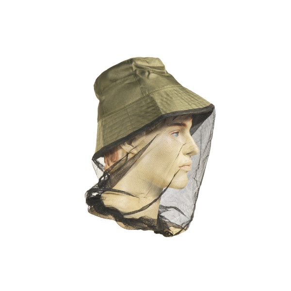 SZÚNYOGHÁLÓS SAPKA OLAJ ZÖLD