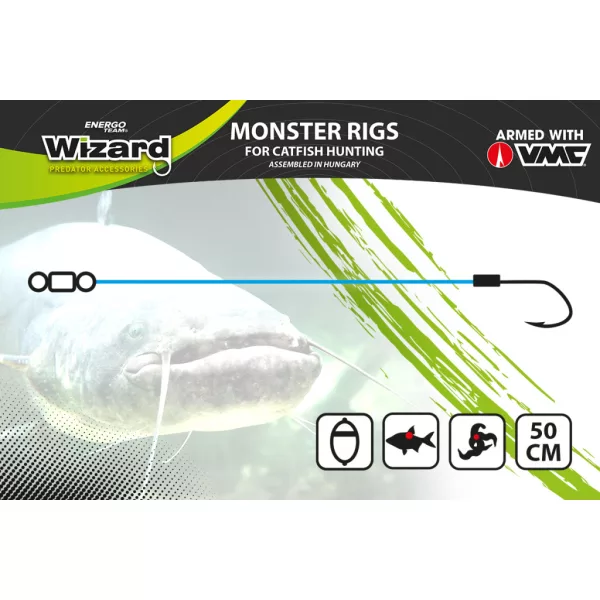 WIZARD MONSTER CLASSIC MONO RIG 8/0 SPECIMEN