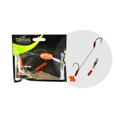   WIZARD MONSTER SURFACE LIVEBAIT DOUBLE MONOBRAID RIG 7/0+9/0 CLASSIC