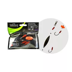 WIZARD MONSTER UPOSE PRO MONO BOTTOM RIG 30G 9/0+11/0 ROUND