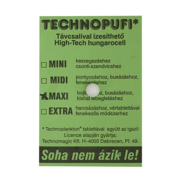 TECHNOPUFI SZÍNES MAXI ÁNIZS