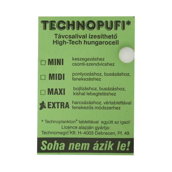 TECHNOPUFI SZÍNES MAXI PONTY