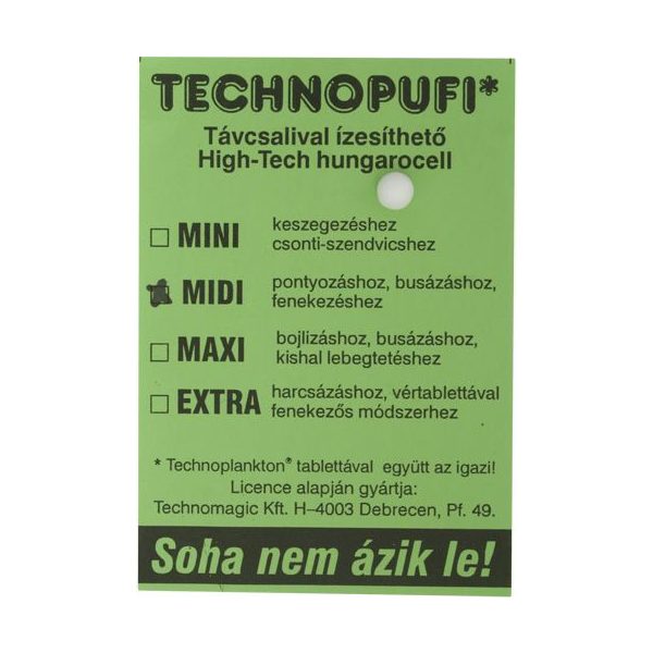 TECHNOPUFI SZÍNES EXTRA NATUR