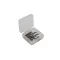 WIZARD DRÓTELŐKE RÖGZÍTŐ CSŐ 1.8X2.2X8MM 20DB/CS FÉNYES FEKETE