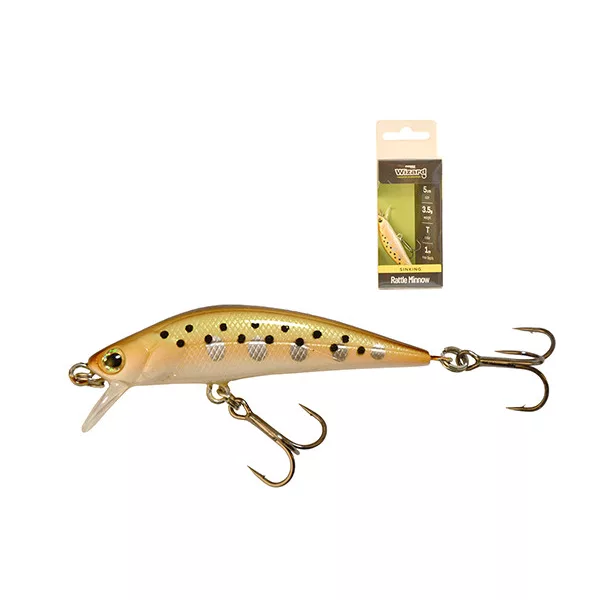 WIZARD RATTLE MINNOW SINKING 1M 5CM 3,5G S