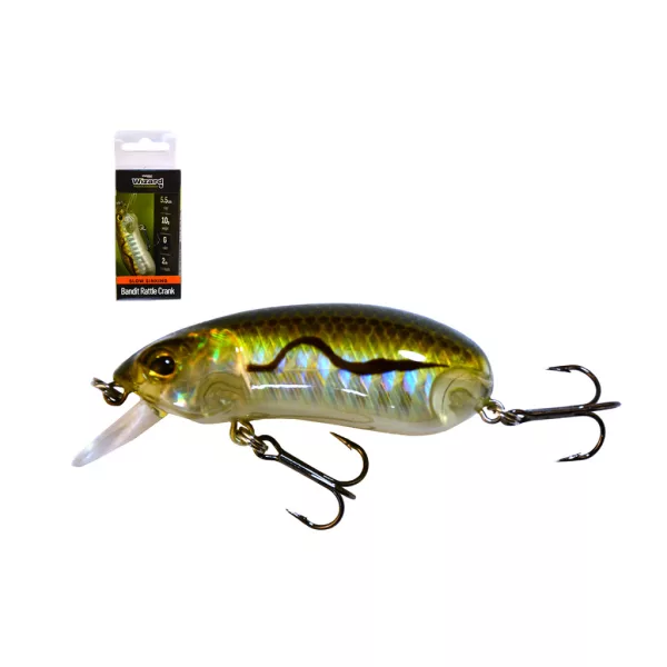 WIZARD BANDIT RATTLE CRANK SLOW-SINKING 2M 5,5CM 10G SG