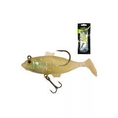WIZARD SWIMBAIT - BIG PERCH - 3 INCH HOLOWHITE