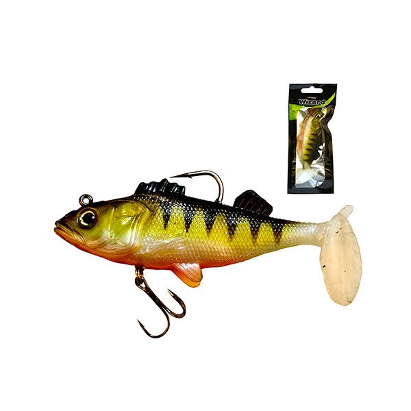 WIZARD SWIMBAIT - BIG PERCH – 5 INCH YELLOWTIGER