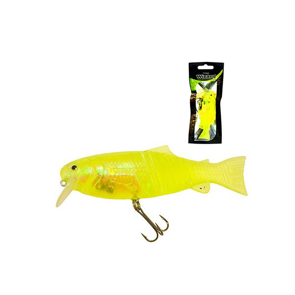 WIZARD SWIMBAIT EXTRA SWIM  4 INCH CITRUS