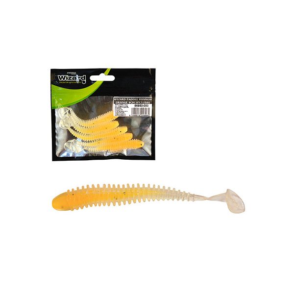 WIZARD POWER MINNOW ORANGE 9CM 5PCS/BAG