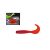 WIZARD HARPEX TWIST RED 5CM 10PCS/BAG