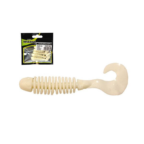 WIZARD HARPEX POWER TWISTER WHITE 6CM 5PCS/BAG