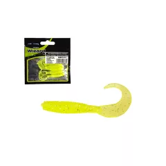 WIZARD HARPEX TWIST FLUORANGE 5CM 5PCS/BAG