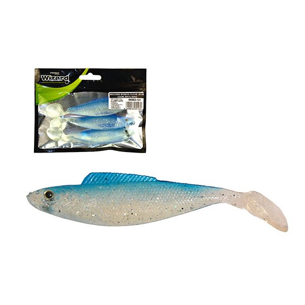 WIZARD ROACH CLEAR-BLUE 11CM 3PCS/BAG