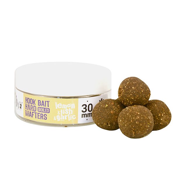 THE BIG ONE HOOK BAIT HARD WAFTERS BOILIE LEMONFISHGARLIC  30MM 150 GR
