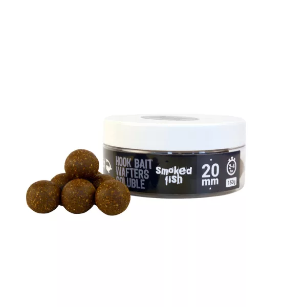 THE ONE HOOK BAIT WAFTERS SOLUBLE PURPLE 24MM
