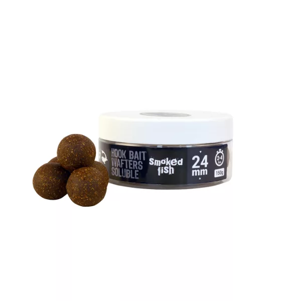THE ONE HOOK BAIT WAFTERS SOLUBLE PURPLE 24MM