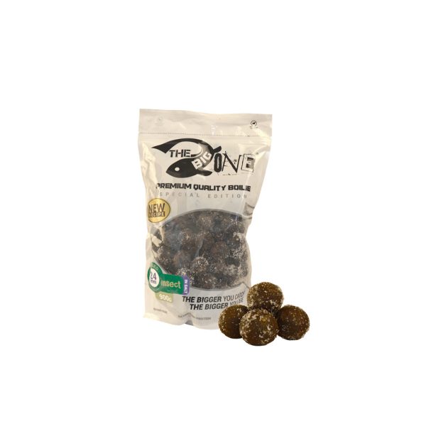 THE BIG ONE BOILIE IN SALT KRILL&PEPPER 20MM