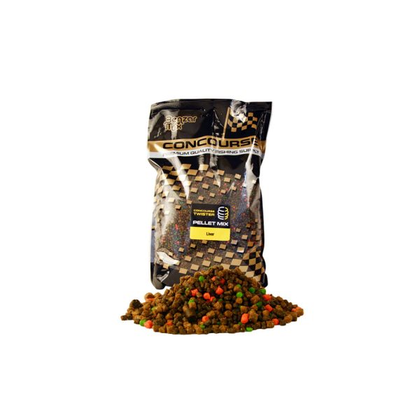 BENZÁR CONCOURSE TWISTER PELLET MIX MARZIPAN-GARLIC 800 GR