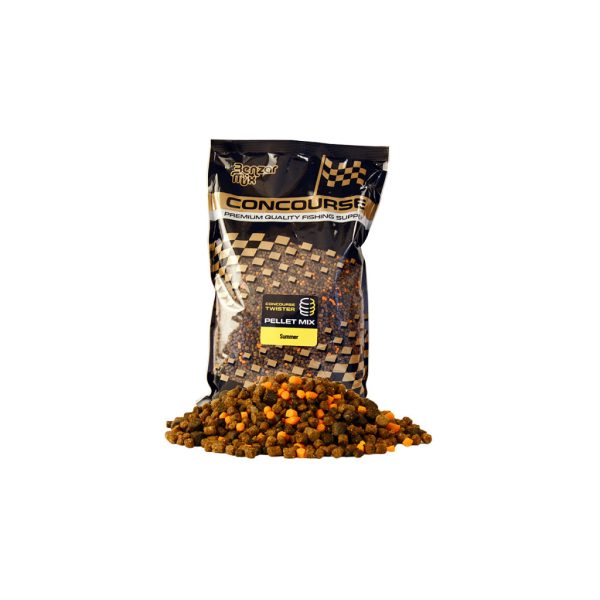 BENZÁR CONCOURSE TWISTER PELLET MIX CHERRY 800 GR
