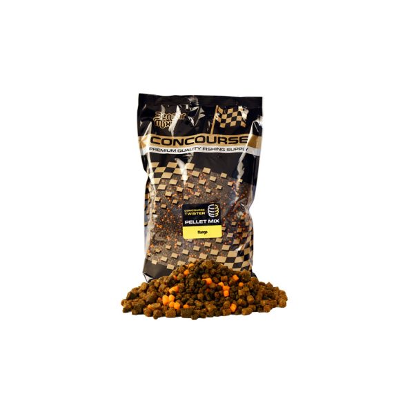 BENZÁR CONCOURSE TWISTER PELLET MIX LIVER 800 GR