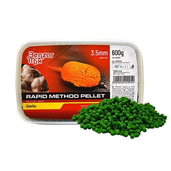 BENZAR RAPID METHOD PELLET FOKHAGYMA 3,5MM 600GR
