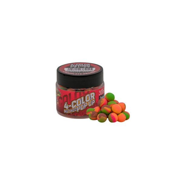 BENZAR MIX 4C METHOD POP UP 7MM SÁRGA, PINK, NARANCS, ZÖLD