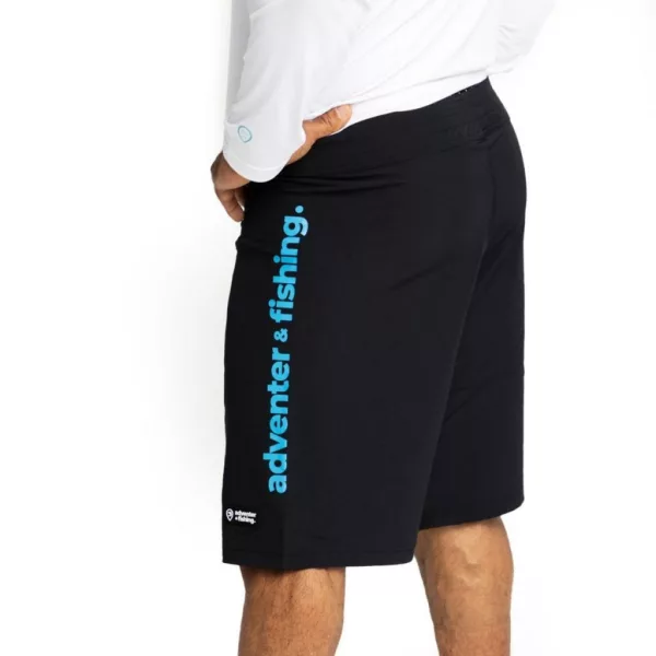 ADVENTER FISHING SHORTS RÖVIDNADRÁG BLACK L