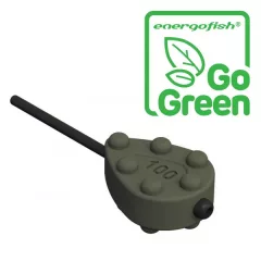   CARP EXPERT STUBBY INLINE KÖRTE ÓLOM 160G SZINEZETT GO GREEN