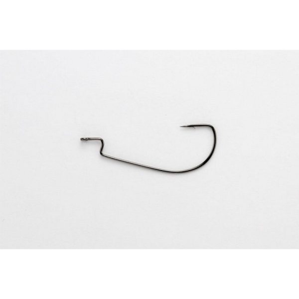 DECOY WORM9 UPPERCUT #1/0 NS BLACK 9PCS/BAG