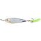 LIVETARGET FLUTTER SHAD JIGGING SPOON SILVER/BLACK 50 MM 11 G