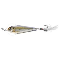   LIVETARGET FLUTTER SHAD JIGGING SPOON SILVER/BRONZE 50 MM 11 G