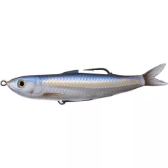   LIVETARGET SHINER WALKING BAIT METALLIC BLUE SHINER115 MM 14 G