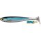 LIVETARGET SLOW-ROLL SHINER PADDLE TAIL SILVER/BLUE 85 MM