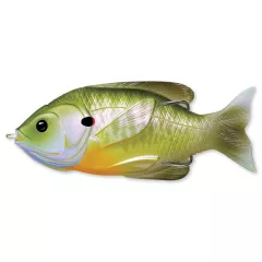   LIVETARGET SUNFISH WALKING BAIT NATURAL/GREEN BLUEGILL 75 MM 12 G