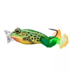   LIVETARGET THE ULTIMATE FROG POPPER BAIT  EMERALD / RED 50MM 21G FLOATING
