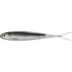   LIVETARGET MINNOW SOFT JERKBAIT SILVER/SMOKE 100MM - SINKING 4DB/CSOMAG