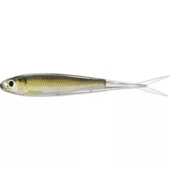   LIVETARGET MINNOW SOFT JERKBAIT SILVER/BROWN 100MM - SINKING 4DB/CSOMAG