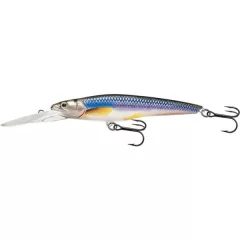   LIVETARGET RAINBOW SMELT JERKBAIT SILVER/BLUE 91MM 9G DR SUSPEND
