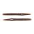 LIVETARGET 3" STICK WORM BROWN / BLACK 76 MM  SINKING