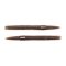 LIVETARGET 3" STICK WORM BROWN / BLACK 76 MM  SINKING