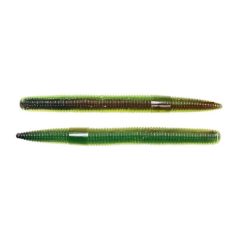   LIVETARGET 5" STICK WORM BROWN / CHARTREUSE 125 MM  SLOW SINKING 4DB/CSOMAG
