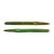 LIVETARGET 5" STICK WORM BROWN / CHARTREUSE 125 MM  SLOW SINKING 4DB/CSOMAG