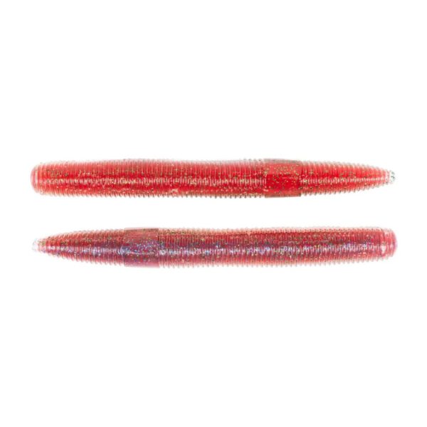 LIVETARGET 4" STICK WORM RED / RED 102 MM  SINKING 8DB/CS