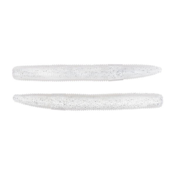 LIVETARGET 4" STICK WORM WHITE / ALBINO 102 MM SINKING 8DB/CS