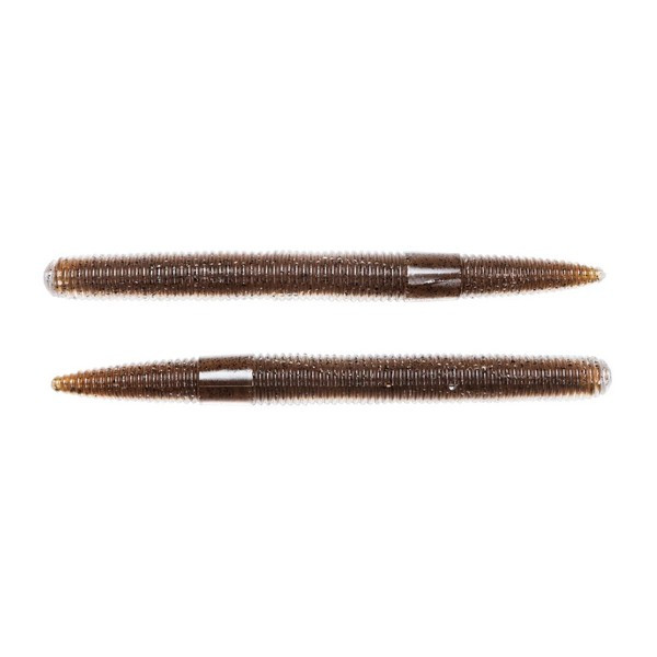 LIVETARGET 4" STICK WORM BROWN / BLACK 102 MM  SINKING 8DB/CS