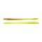 LIVETARGET 4.5" STRAIGHT TAIL WORM CBROWN / CHARTREUSE 114 MM   SINKING 10DB/CS