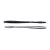 LIVETARGET 4.5" STRAIGHT TAIL WORM BLACK / SILVER 114 MM   SINKING