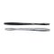 LIVETARGET 4.5" STRAIGHT TAIL WORM BLACK / SILVER 114 MM   SINKING