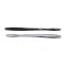 LIVETARGET 4.5" STRAIGHT TAIL WORM BLACK / SILVER 114 MM   SINKING